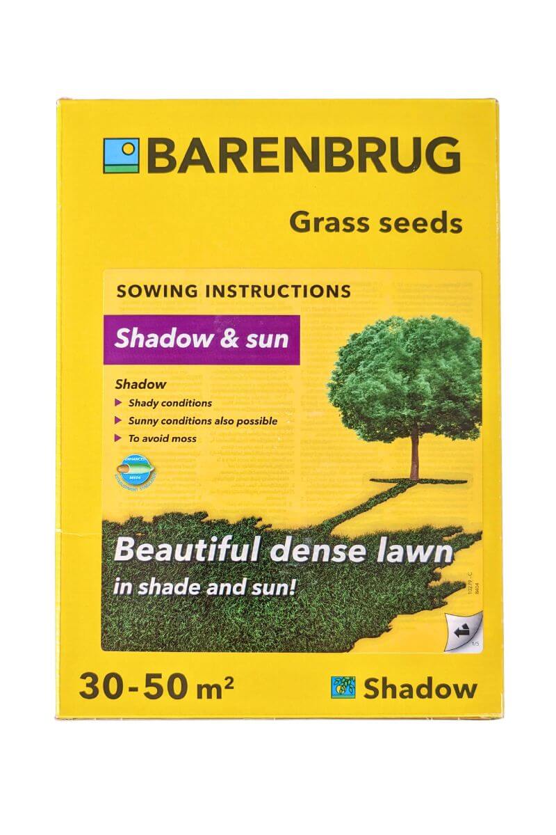 Shadow & Sun Barenbrug: Semi per prato verde e fitto in aree ombreggiate, ideale per giardini con bassa manutenzione