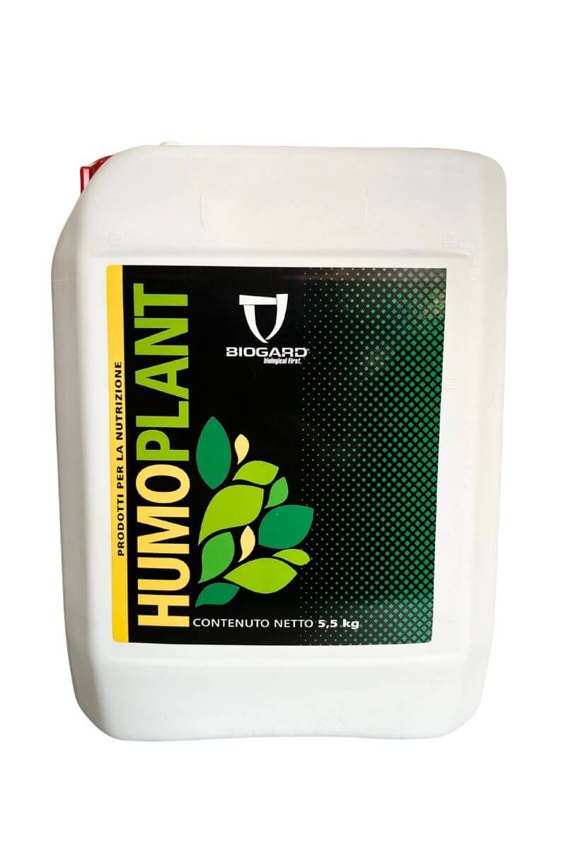 Humoplant Biogard 5,5 kg: ammendante liquido di Leonardite per crescita delle piante e resistenza agli stress ambientali
