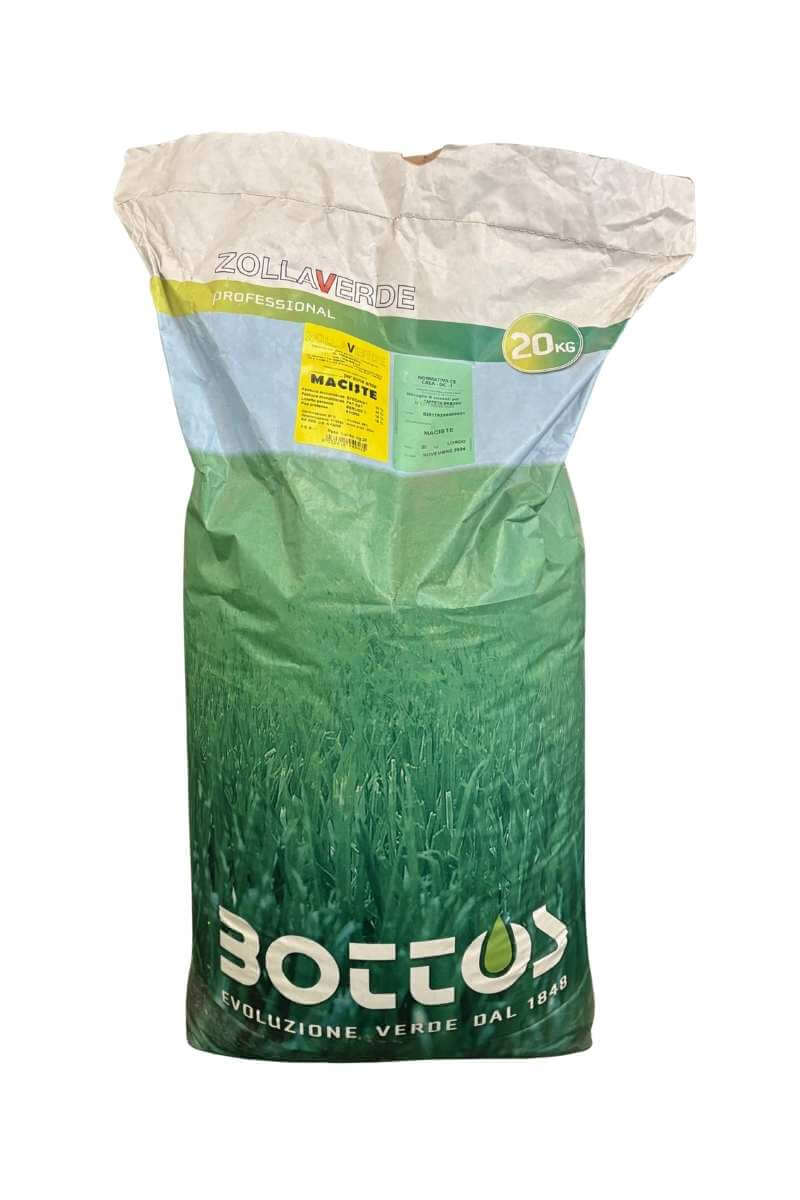Maciste Bottos 20 kg: semi resistenti a siccità, ideali per prati ornamentali e aree calde o ombreggiate
