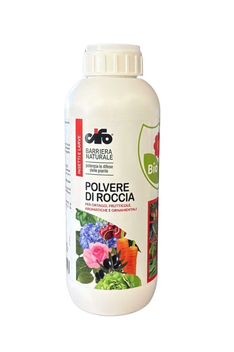 Cifo Polvere di Roccia 1 L corroborante naturale a base di zeolite chabasite e minerali vulcanici