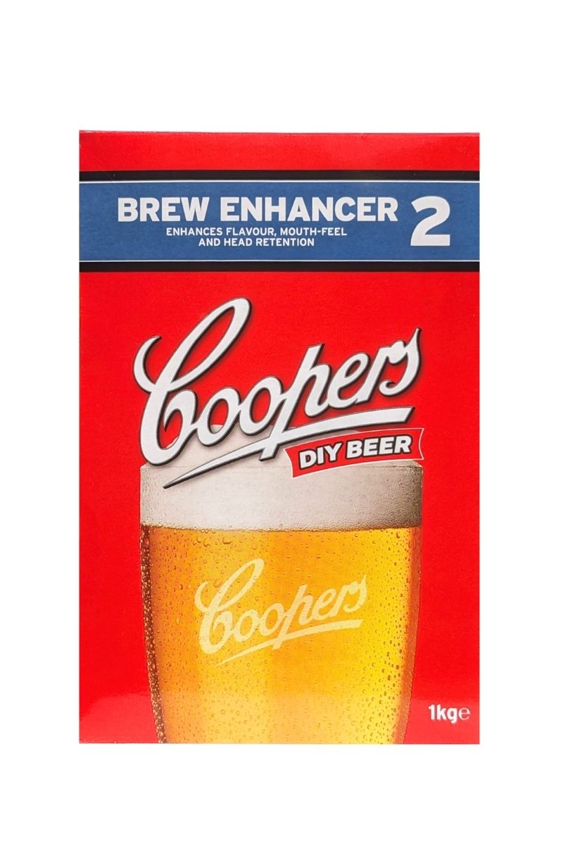 Coopers Brew Enhancer 2: Intensificatore birra per aumentare corpo, gusto e schiuma. Confezione 1 kg