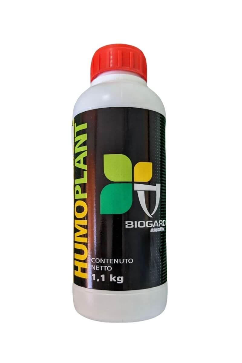 Humoplant Biogard 1 kg: ammendante liquido di Leonardite per crescita delle piante e resistenza agli stress ambientali