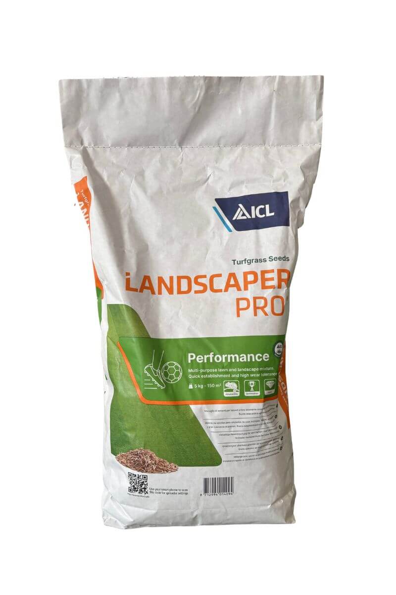 Landscaper Pro Performance ICL 5 kg sementi per prati ricreativi e ornamentali, resistenti a siccità e calpestio