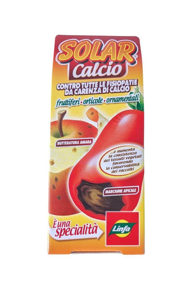 Solar Calcio Linfa: concime liquido che previene carenze di calcio e problemi come marciume apicale, butteratura e tip burn