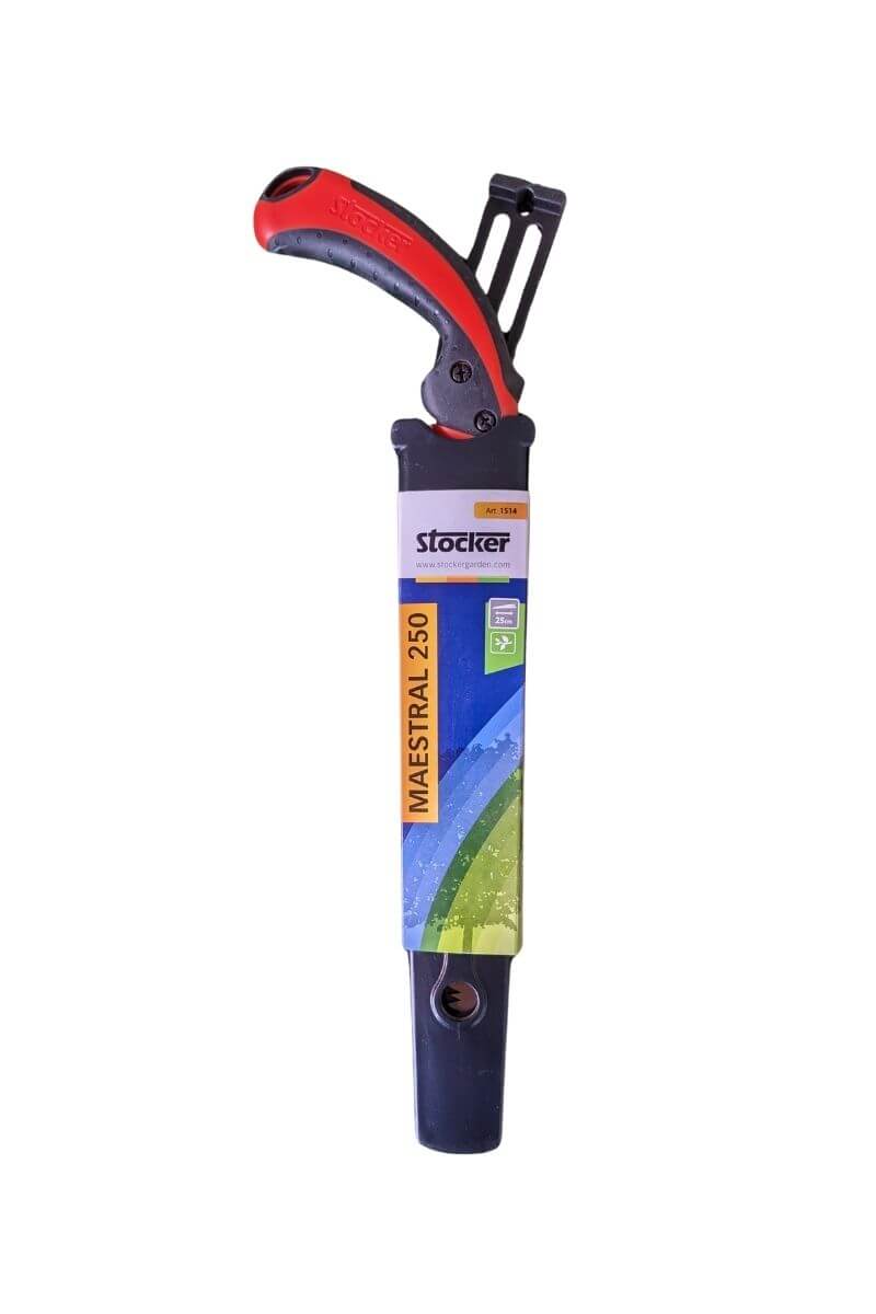 Maestral 250 Stocker Garden: seghetto fisso con lama dritta in acciaio da 25 cm, con manico gommato e impugnatura ergonomica