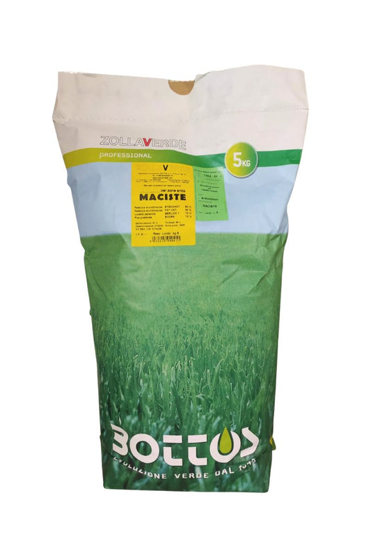 Maciste Bottos 5 kg: semi resistenti a siccità, ideali per prati ornamentali e aree calde o ombreggiate