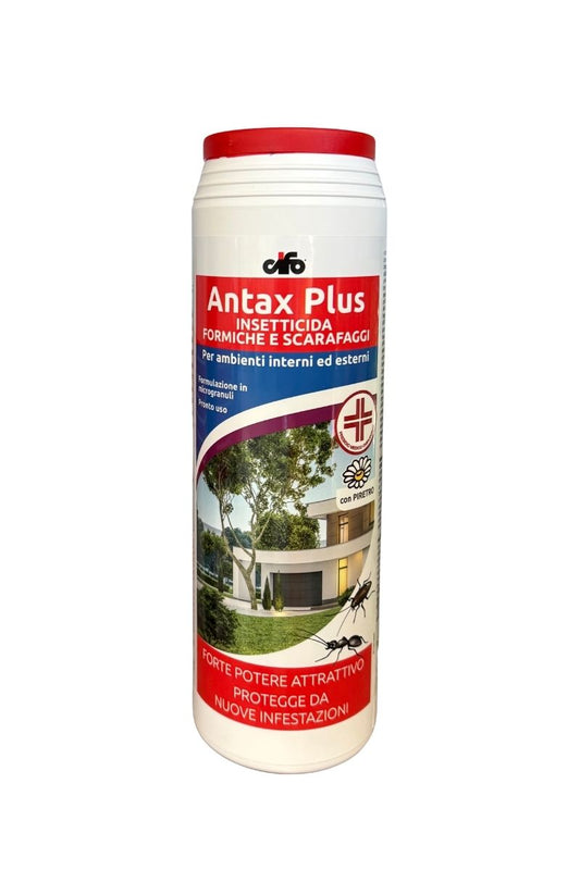 Cifo Antax Plus insetticida microgranuli al piretro contro formiche e scarafaggi per uso interno ed esterno 1 kg