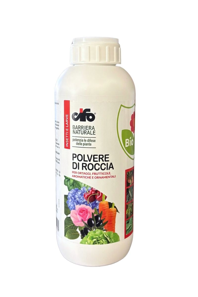 Cifo Polvere di Roccia 1 L corroborante naturale a base di zeolite chabasite e minerali vulcanici