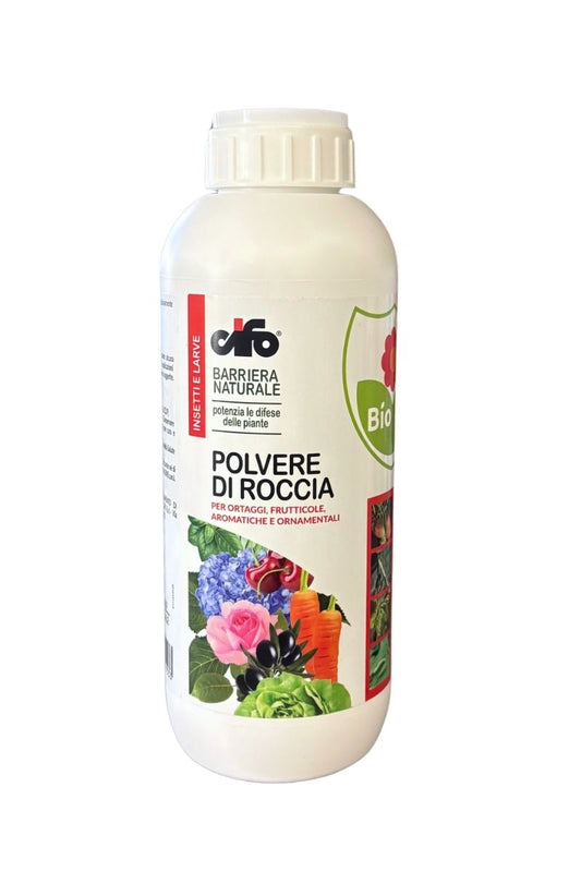 Cifo Polvere di Roccia 1 L corroborante naturale a base di zeolite chabasite e minerali vulcanici