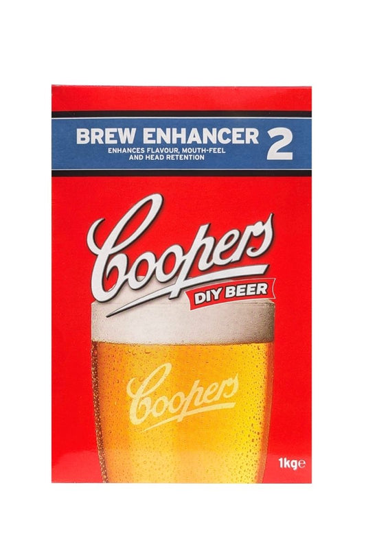 Coopers Brew Enhancer 2: Intensificatore birra per aumentare corpo, gusto e schiuma. Confezione 1 kg