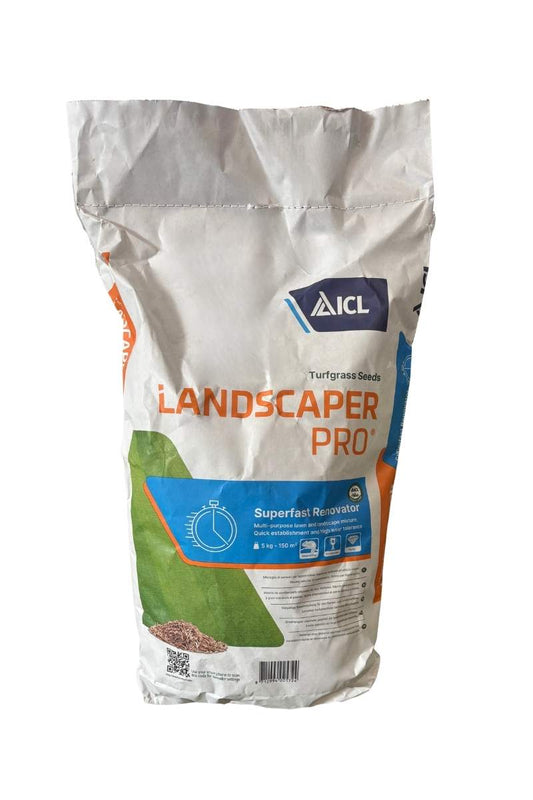 ICL Landscaper Pro Superfast semi prato 100% Lolium perenne per risemina e rigenerazione prato 5 kg