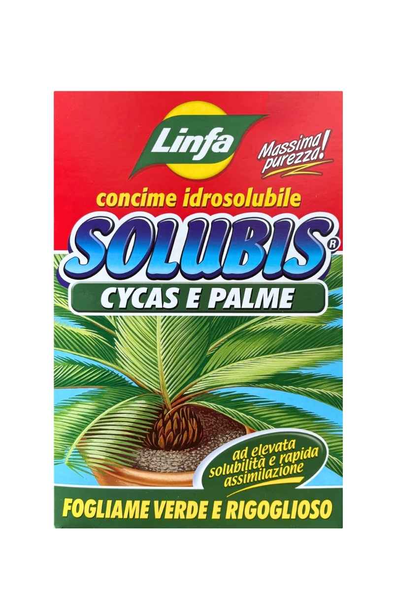 Linfa Solubis Concime cycas e palme idrosolubile anticlorosi 500 g